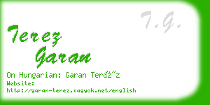 terez garan business card